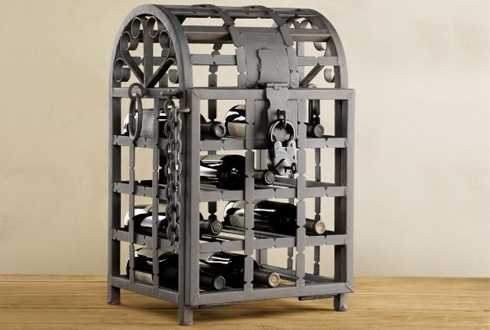 A Metal Wine Cage for your Vintages